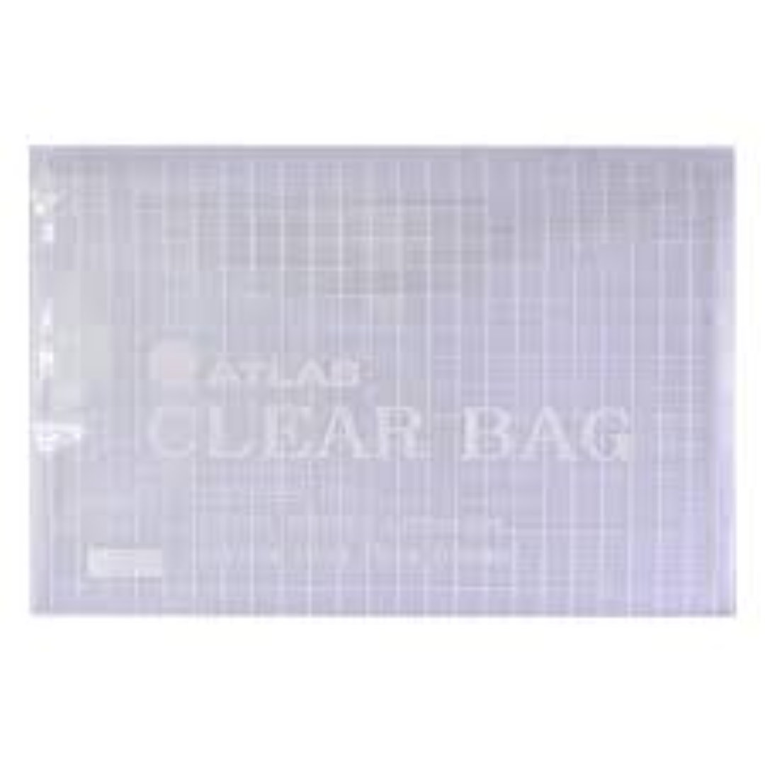 Atlas Document Bag F/S Clear AS-F10008